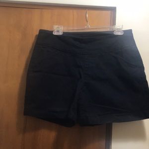 Jag jeans shorts black Ainsley pull on stretch